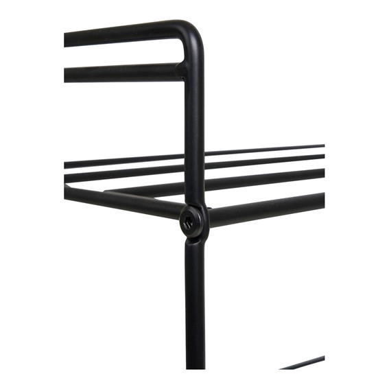Regał na Buty SWANSEA 60cm Czarny