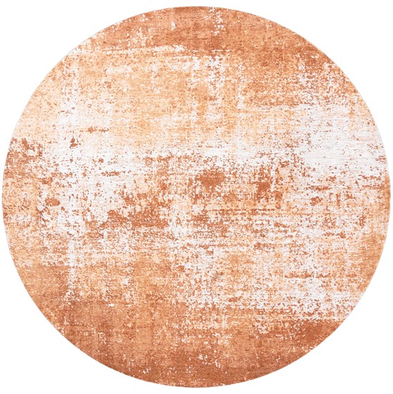 Dywan VIRGIN LAND Mars Round 9657 240x240 cm Pomarańczowy