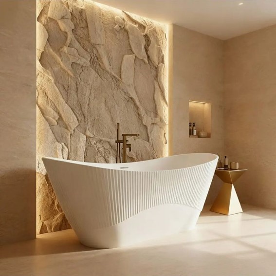 Wanna Wolnostojąca ATENA 170 Biały