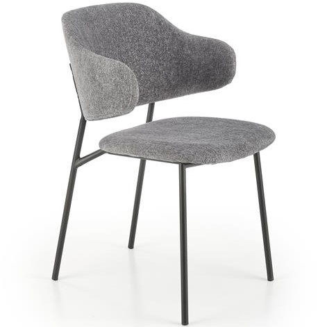 Krzesło K497 Czarny/Popielaty