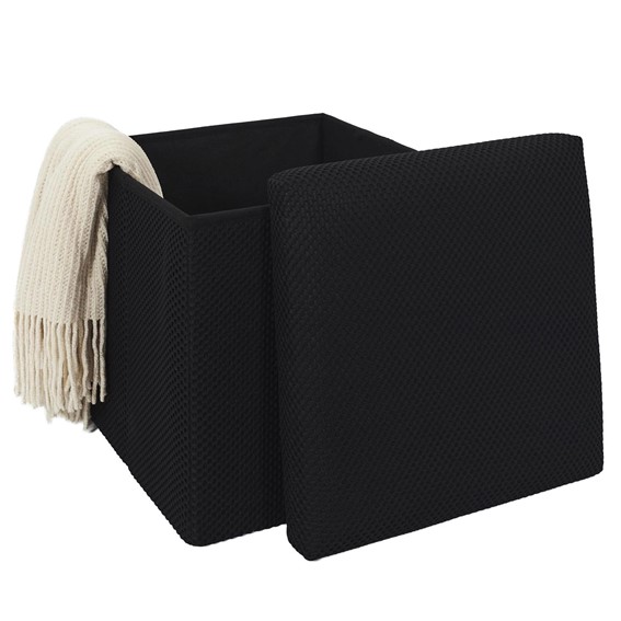 Pufa VELS ATOM Czarny