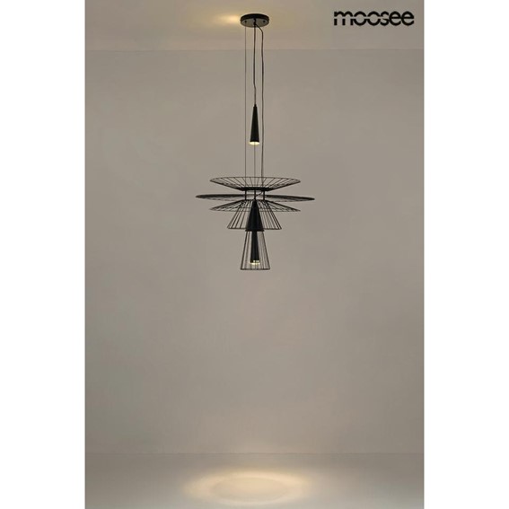 Lampa Wisząca SESTO Czarny