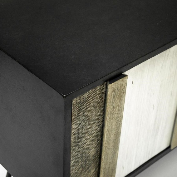 Komoda Adesso D01 45x155x80 Czarny