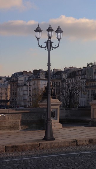 Lampa Zewnętrzna Stojąca VASCO K-7007A2/3N Czarny