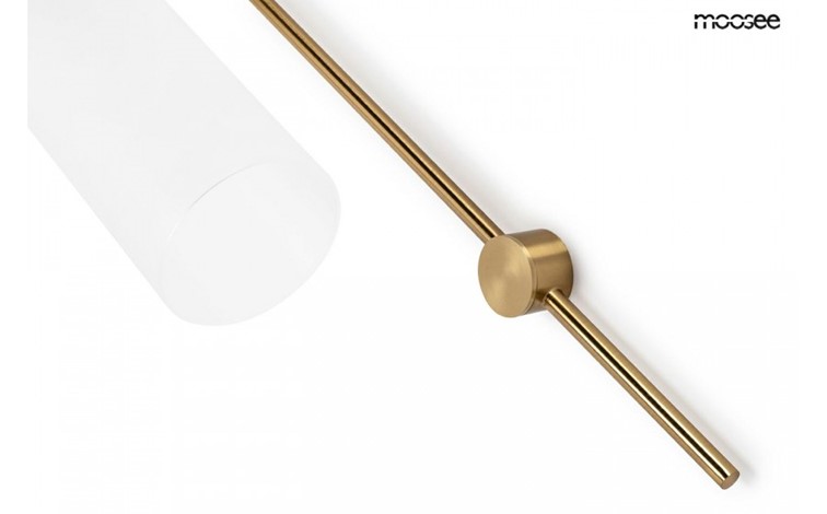 Lampa Ścienna SLACK Złoty/Biały