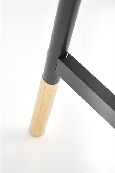 Wieszak WU32 Czarny/Naturalny