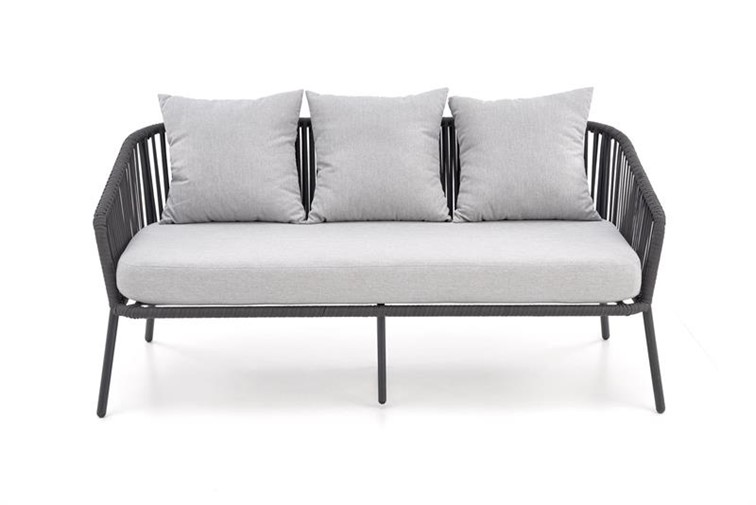 Zestaw Ogrodowy ROCCA Ciemny Popiel/Jasny Popiel