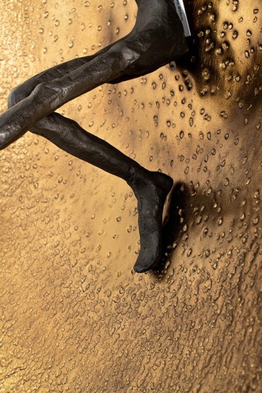 Dekoracja Ścienna UMANO BRASS 59 cm