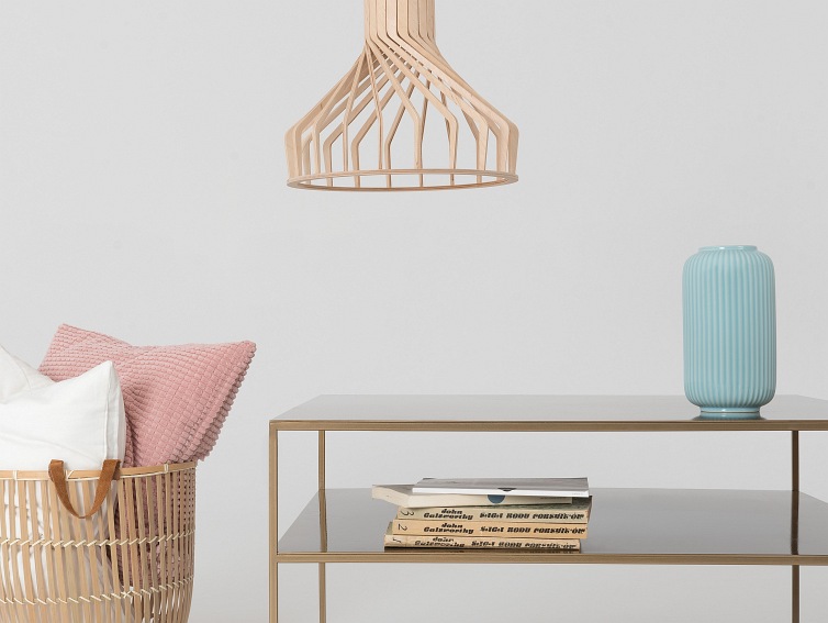 Stół Kawowy Tensio 2 Floor Metal 80x80 Złoty