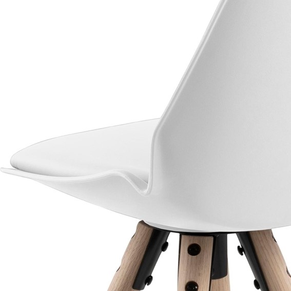 Stołek Barowy OSLO Biały