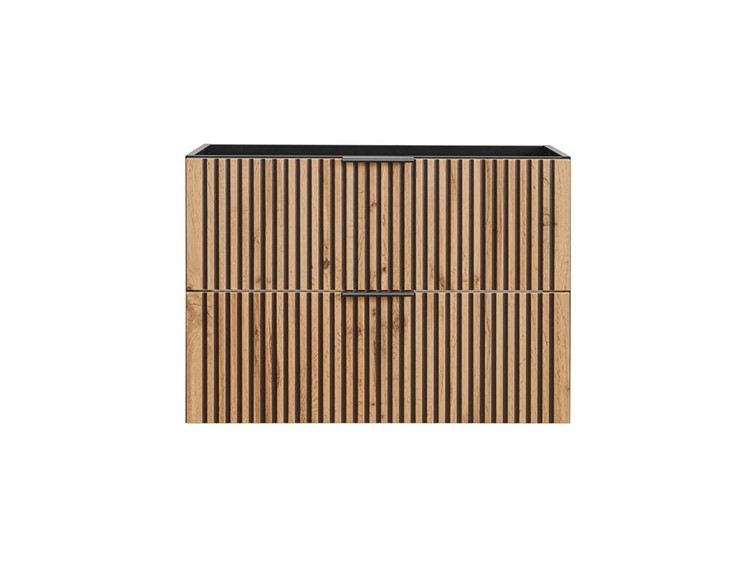 Szafka pod Umywalkę XILO 82-80-D-2S Czarny/Wotan