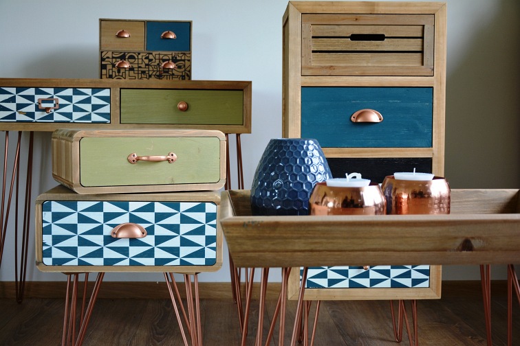 Komoda PORTOFINO 039 35x80x75 Brązowy