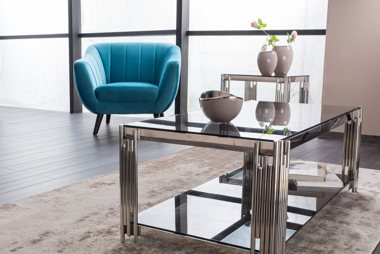 FOTEL ELITE 1 VELVET BEŻOWY BLUVEL 28 / WENGE