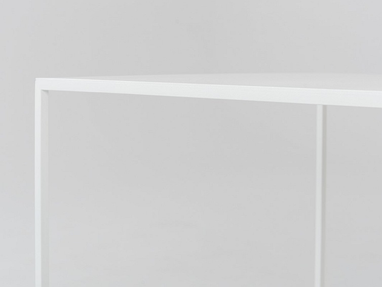 Stolik Kawowy TENSIO METAL 50 Biały