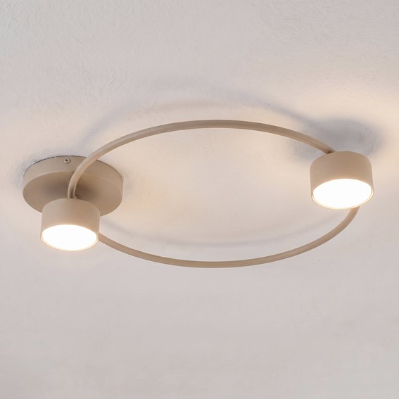 Lampa Sufitowa LUCIO 2 Beżowy