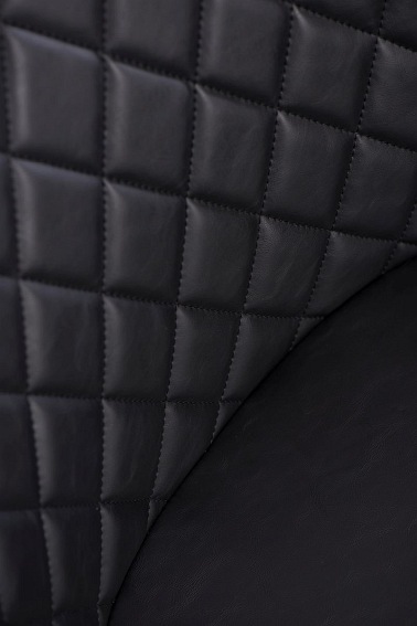 Krzesło Rox Czarne/Czarne Ekoskóra