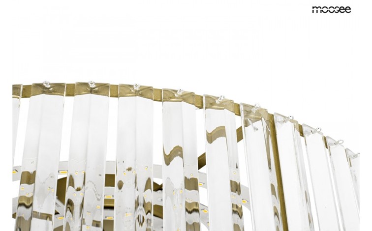 Lampa Sufitowa CROWN 50 Złoty/Biały