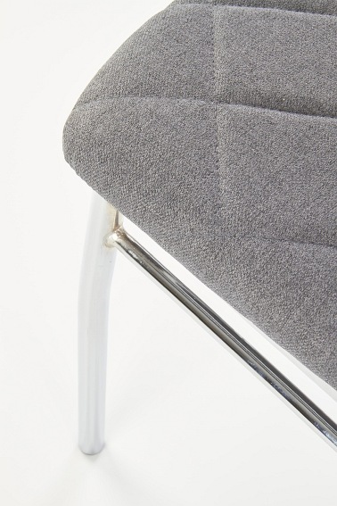 Krzesło K309 Chrom/Jasny Popiel