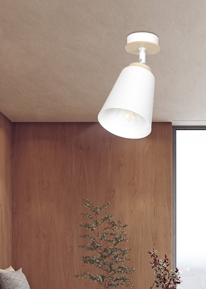 Lampa Sufitowa ATLAS 1 Biały