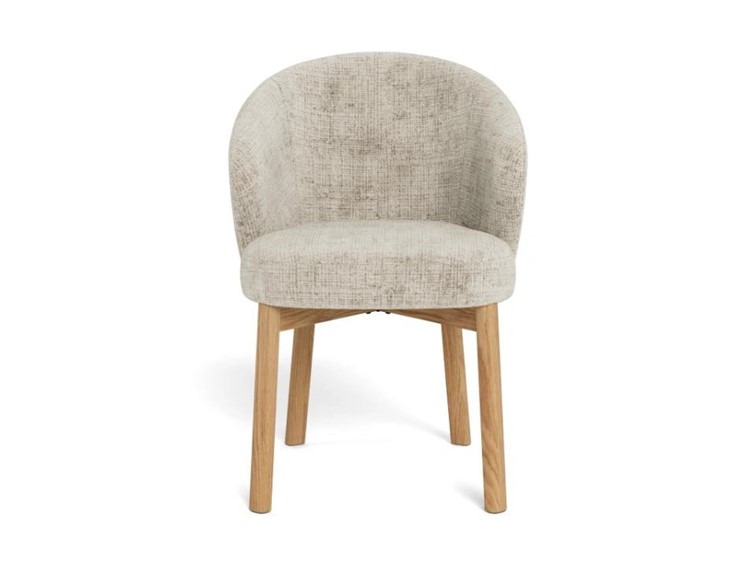 Krzesło DARLENE Dąb Naturalny/Beżowy