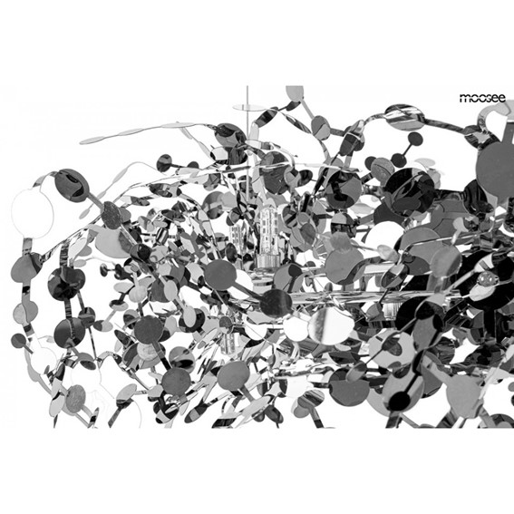 Lampa Wisząca MONETE 60 Srebrny