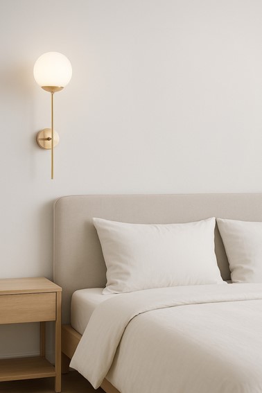 Kinkiet LUMIA K-5406 Biały/Złoty