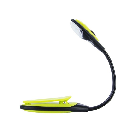 Lampka z Klipsem do Czytania Żółty