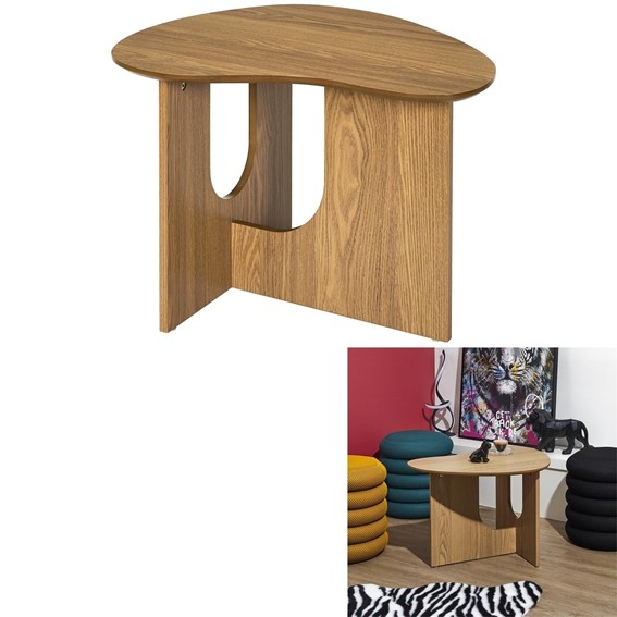 Stolik Kawowy CALYPSO 60x48cm Naturalny