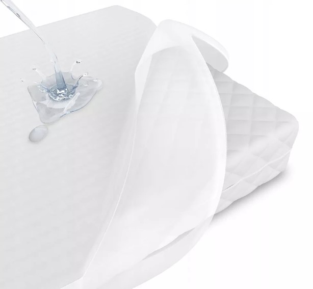 Ochraniacz Wodoodporny Na Materac MAXFIT 60x120 Biały