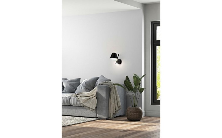 Lampa Ścienna MAGO Czarny