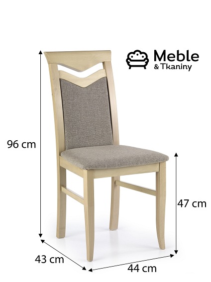 Krzesło CITRONE Dąb Sonoma/Inari 23