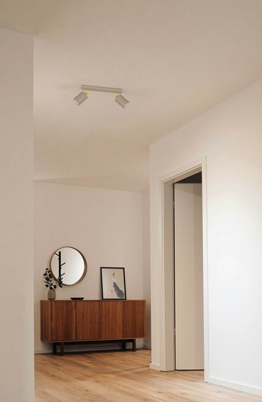 Lampa Sufitowa MATI K-5821 Beż/Złoty