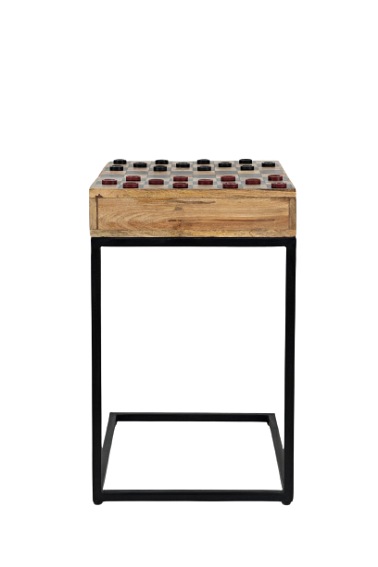 Stolik Szachowy Avola AV1730-26 42x42x66 Brązowy