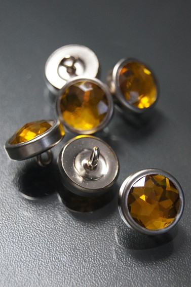 Guziki TTKD.03 18 szt. Żółty