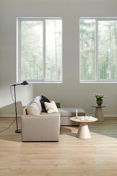 Stół SOLI fi45 Naturalny/Beżowy