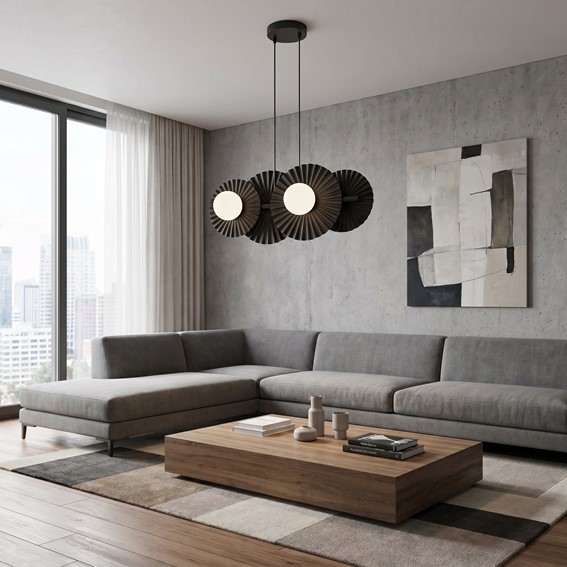 Lampa Wisząca UMBRA 4 Czarny