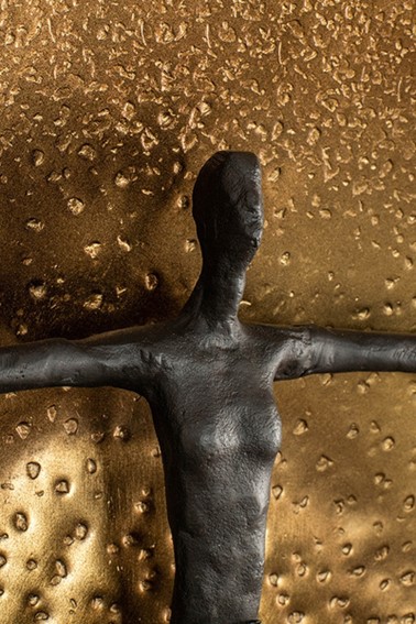 Dekoracja Ścienna UMANO BRASS 59 cm