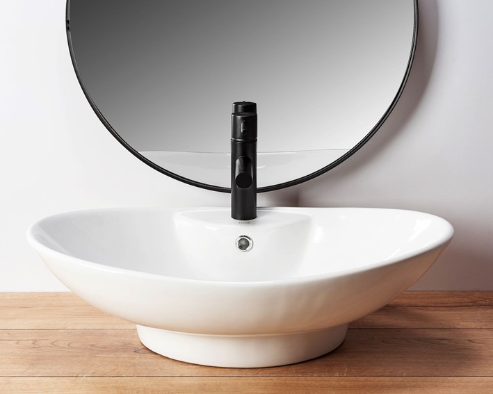 Umywalka Nablatowa ROSA Biały