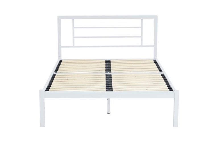 Łóżko Metalowe LM2-FX 120x200 Biały