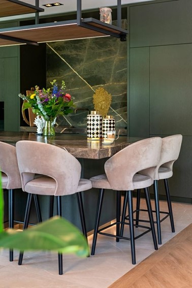 Krzesło Barowe SAVOY 68 Khaki