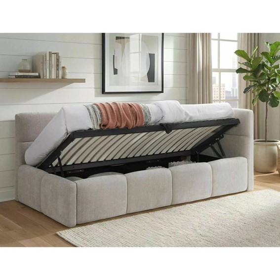 Łóżko EMMA Raven 90x200cm Beż