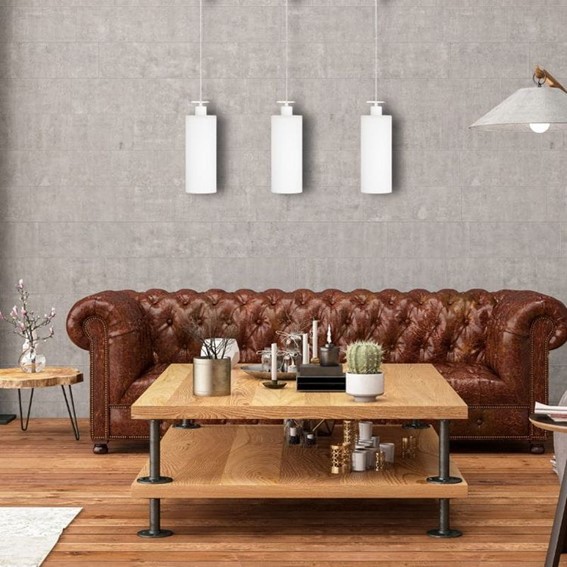 Lampa Wisząca SATINNA 1L Biały