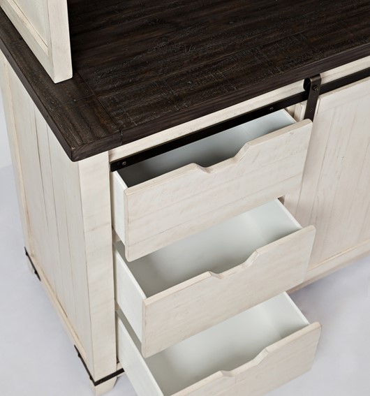 Komoda AVOLA AV1706-70 Biały/Brązowy