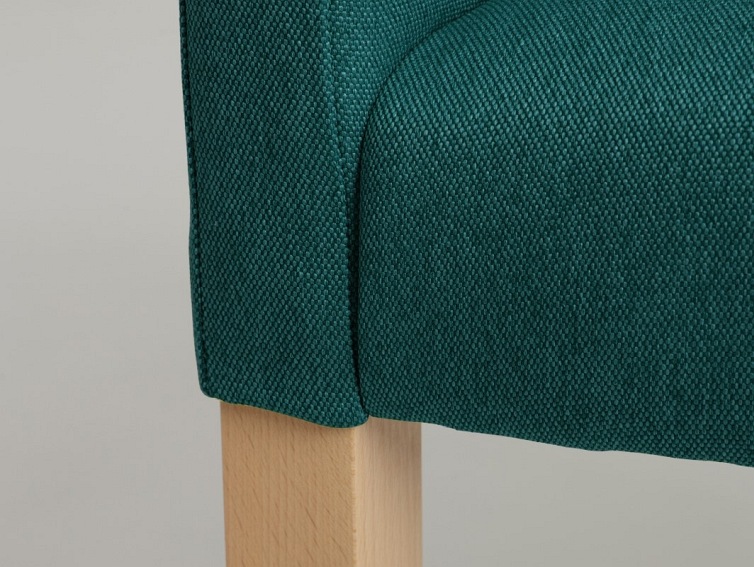 Fotel Wilton Arms 84 60x61x84 Morskie Fale/Naturalny