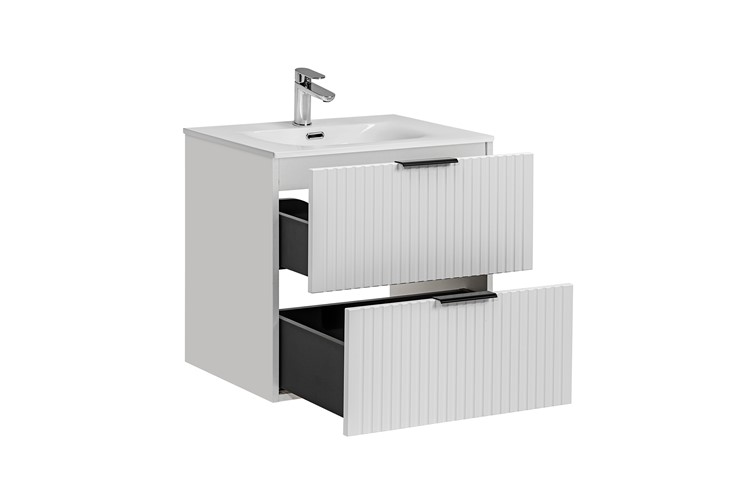 Zestaw ADW SKY 60 cm (Szafka + Umywalka) Biały