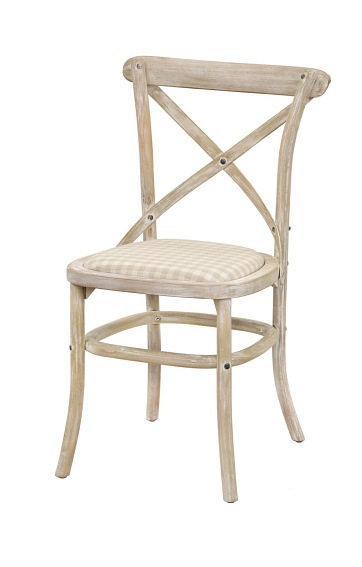 Krzesło VENEZIA Bianco Jasny Beżowy