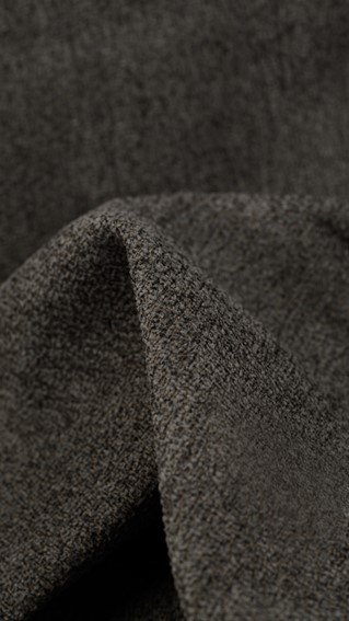 Tkanina BORG 17 Grafitowy (1 mb)