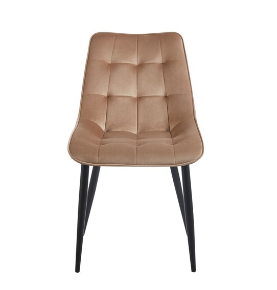 Krzesło Velvet J262-1 Cappuccino/Czarny