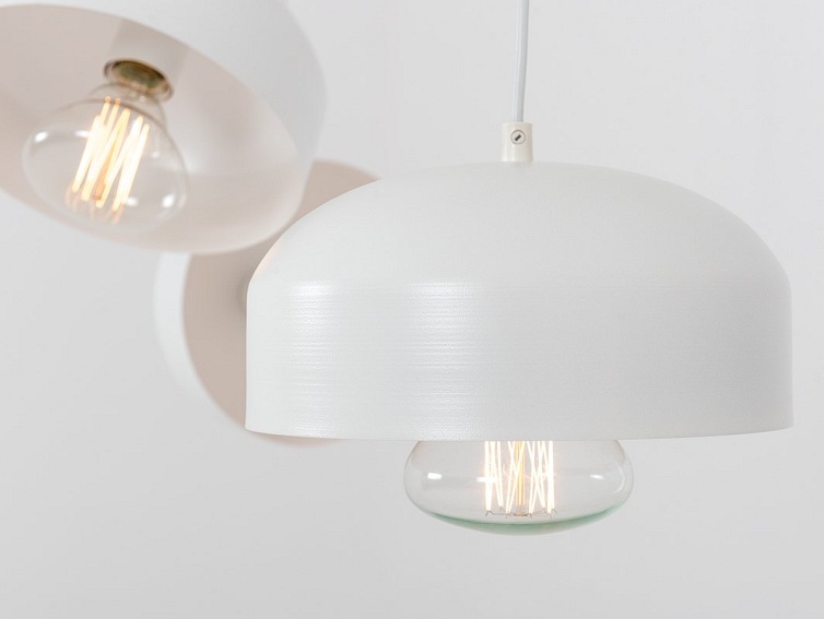 Lampa wisząca POPO FLAT 4 – biały
