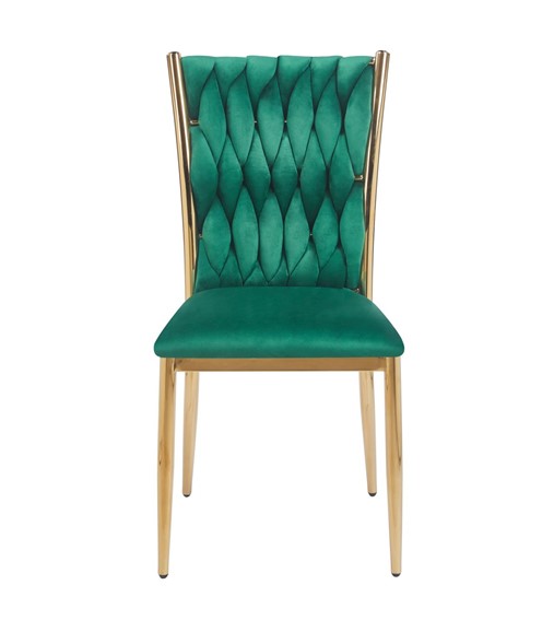 Krzesło Velvet K37-FX (G) Zielony